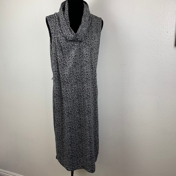 Lane Bryant Dresses & Skirts - Lane Bryant Black White Houndstooh Print Dress